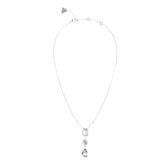 Collar Guess Dama 4G Light Plateado